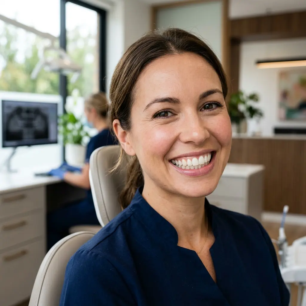 Patient with a Perfect Aesthetic Smile